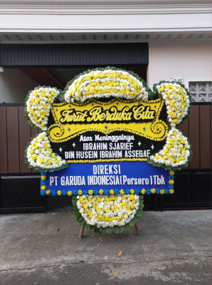 Papan Bunga Duka di Sermaf